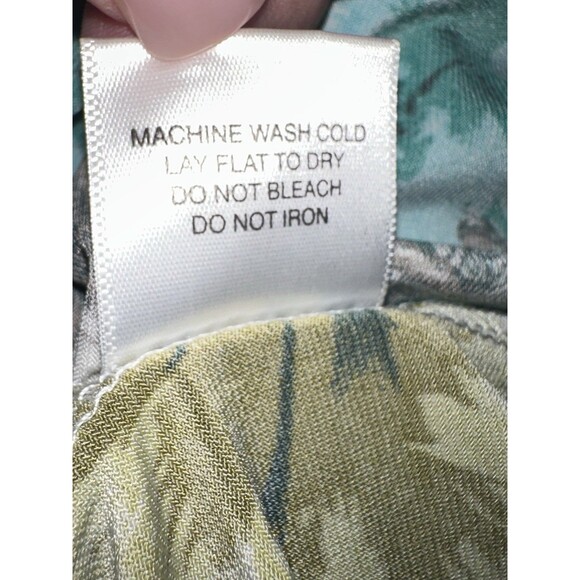 Jean-Pierre Klifa Top Sz L Floral Geometric Pattern - Picture 6 of 7